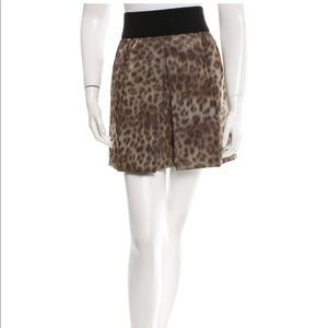 NWOT Veronica Beard silk mini skirt size 2